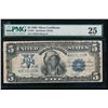 Image 1 : 1899 $5 Chief Silver Certificate PMG 25