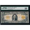 Image 1 : 1922 $20 Gold Certificate PMG 30