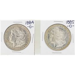 1884-O to 1885-O $1 Morgan Silver Dollar Coins