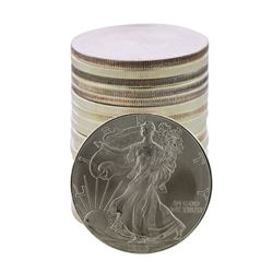 Roll of (20) Brilliant Uncirculated 1996 $1 American Silver Eagle Coins