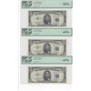 Image 2 : 1953A $5 Silver Certificates PCGS  10 Consecutive Notes