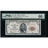 Image 1 : 1929 $5 Chicago National Bank Note PMG 66EPQ