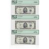Image 2 : 1953A $5 Silver Certificates PCGS 8 Consecutive Notes