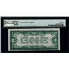 Image 2 : 1928A $1 Super Radar Binary Serial Silver Certificate PMG 63EPQ