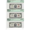 Image 2 : 1953A $2 Legal Tender STAR Notes PCGS 8 Consecutive Notes