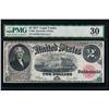 Image 1 : 1917 $2 Legal Tender Note PMG 30