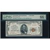 Image 1 : 1929 $5 Clearfield National Bank Note PMG 66EPQ