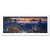 Image 1 : "Sweeping Hana Vistas" Limited Edition Mixed Media by Robert Lyn Nelson. Numbered and Hand Signed wi