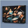 Image 2 : "Lola Beats" Limited Edition Giclee on Canvas (36" x 24") by David Garibaldi, AP Numbered and Signed