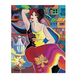 Patricia Govezensky- Original Giclee on Canvas "Morning Breeze"