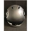 Image 5 : JOE NAMATH & SAM DAROLD DUAL SIGNED RARE ALT MATTE BLACK JETS HELMET (BECKETT COA)