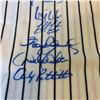 Image 2 : 1999 WORLD SERIES CHAMPIONS NY YANKEES TEAM SIGNED JERSEY w/ Jeter, Clemens, Rivera (JSA LOA)