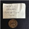 Image 1 : BEATLES ORIGINAL 1964 USA TOUR COIN