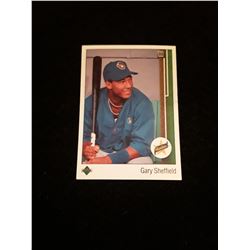 1989 Upper Deck Gary Sheffield Rookie Card