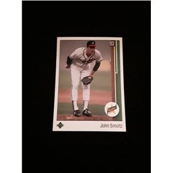 1989 Upper Deck John Smoltz Rookie Card