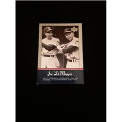 2001 Upper Deck Joe Dimaggio Insert