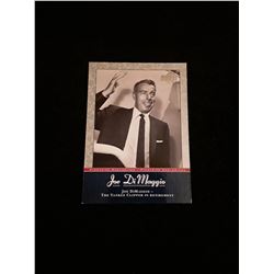 2001 Upper Deck Joe Dimaggio Insert