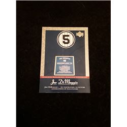 2001 Upper Deck Joe Dimaggio Insert