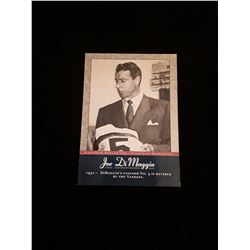 2001 Upper Deck Joe Dimaggio Insert
