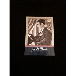 2001 Upper Deck Joe Dimaggio Insert