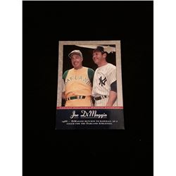 2001 Upper Deck Joe Dimaggio Insert
