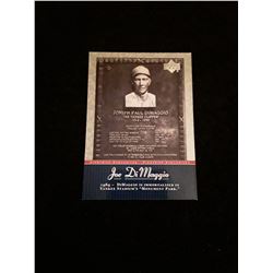 2001 Upper Deck Joe Dimaggio Insert