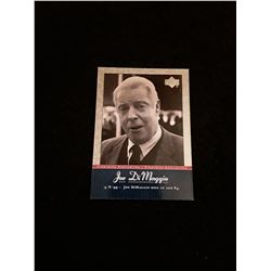 2001 Upper Deck Joe Dimaggio Insert