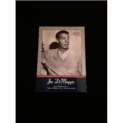 2001 Upper Deck Joe Dimaggio Insert