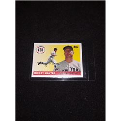 2006 Topps Mickey Mantle Insert