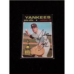 1971 Topps New York Yankees John Ellis