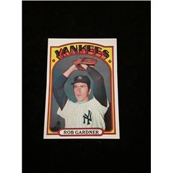 1972 Topps New York Yankees Rob Gardner