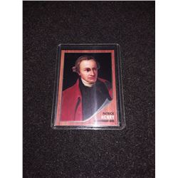 2009 Topps Heritage Chrome Patrick Henry