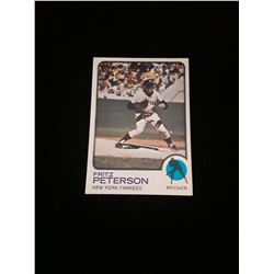 1973 Topps Fritz Peterson