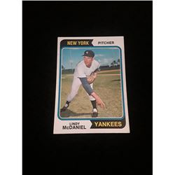 1974 Topps Lindy McDaniel