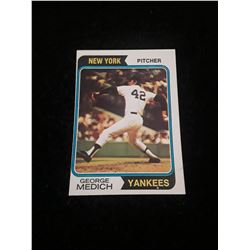 1974 Topps George Medich