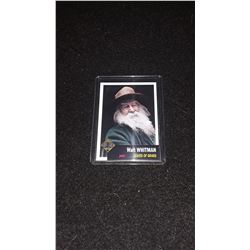 2009 Topps Heritage Chrome Walt Whitman
