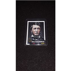 2009 Topps Heritage Chrome Henry David Thoreau