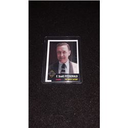 2009 Topps Heritage Chrome F Scott Fitzgerald