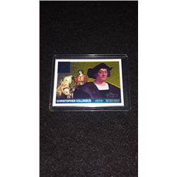 2009 Topps Heritage Chrome Christopher Columbus