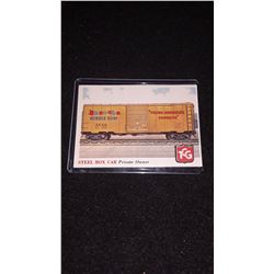 1950's Topps Steel Box Car Bazooka Bubble Gum