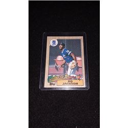 1987 Topps Bo Jackson Rookie Card