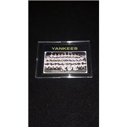 1971 Topps New York Yankees Team Card