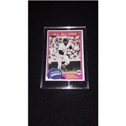 1981 Topps Reggie Jackson