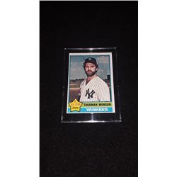 1976 Topps Thruman Munson