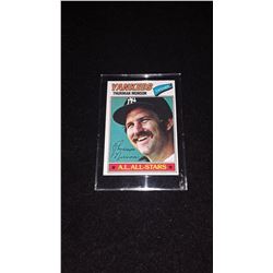 1977 Topps Thurman Munson