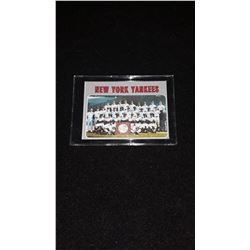 1970 Topps New York Yankees Team Card