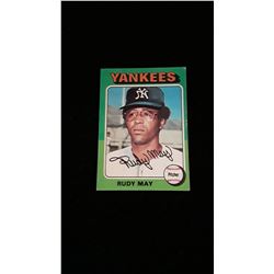 1975 Topps  Rudy May
