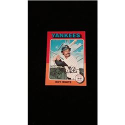 1975 Topps Roy WHite