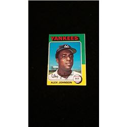 1975 Topps Alex Johnson