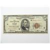 Image 1 : 1929 U.S. NATIONAL CURRENCY $5 NOTE - CHICAGO